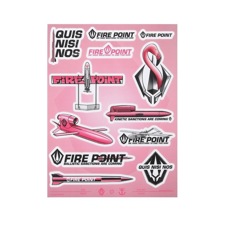 Стікерпак FP×SOK Pink